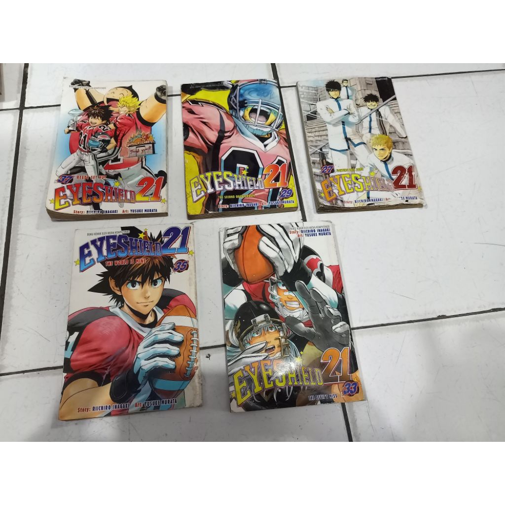 buku komik eyeshield 21 variasi