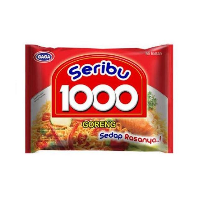 

Mie GAGA 1000 Goreng Mie Instan Mi enak sedap rasanya
