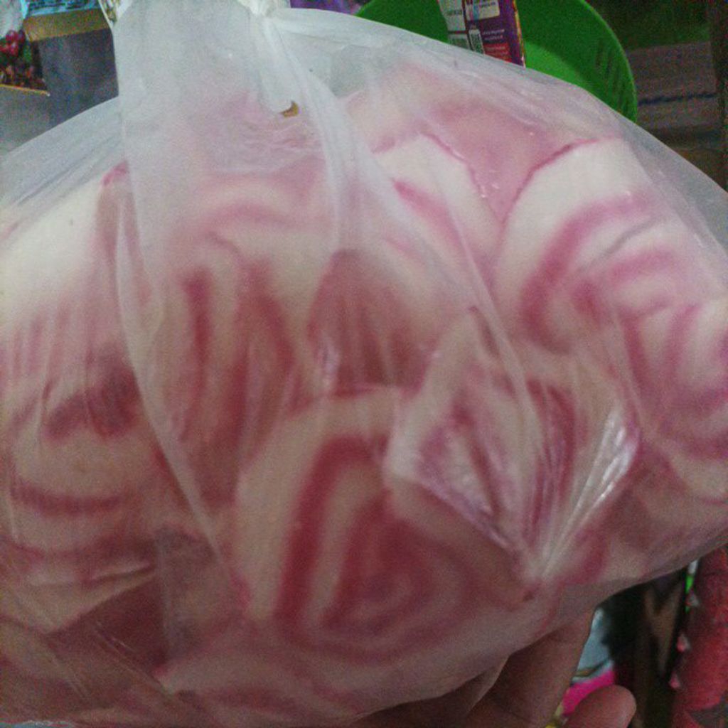

krupuk lorek krupuk singkong sudah berbumbu