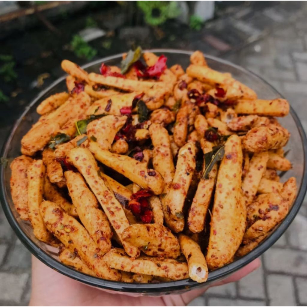

Basreng pedas, extra pedas, original Best Seller 500gr