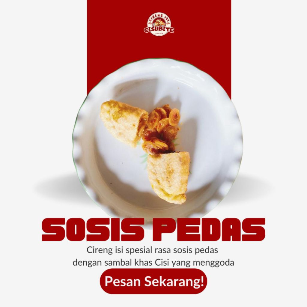 

Cireng Isi Cisibite - Sosis Pedas