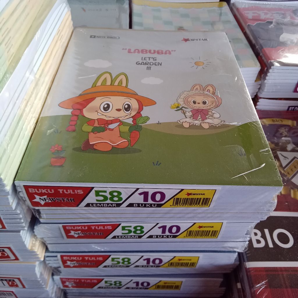 

Buku Tulis NEWSTAR 58 Lembar isi 10 Buku