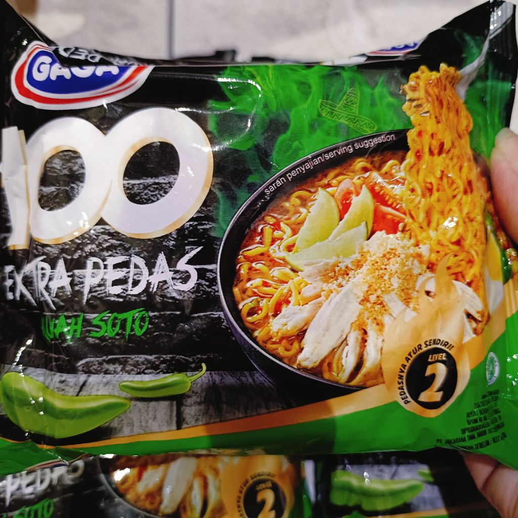 

KUAH SOTO MIE GAGA EXTRA PEDAS LEVEL 2