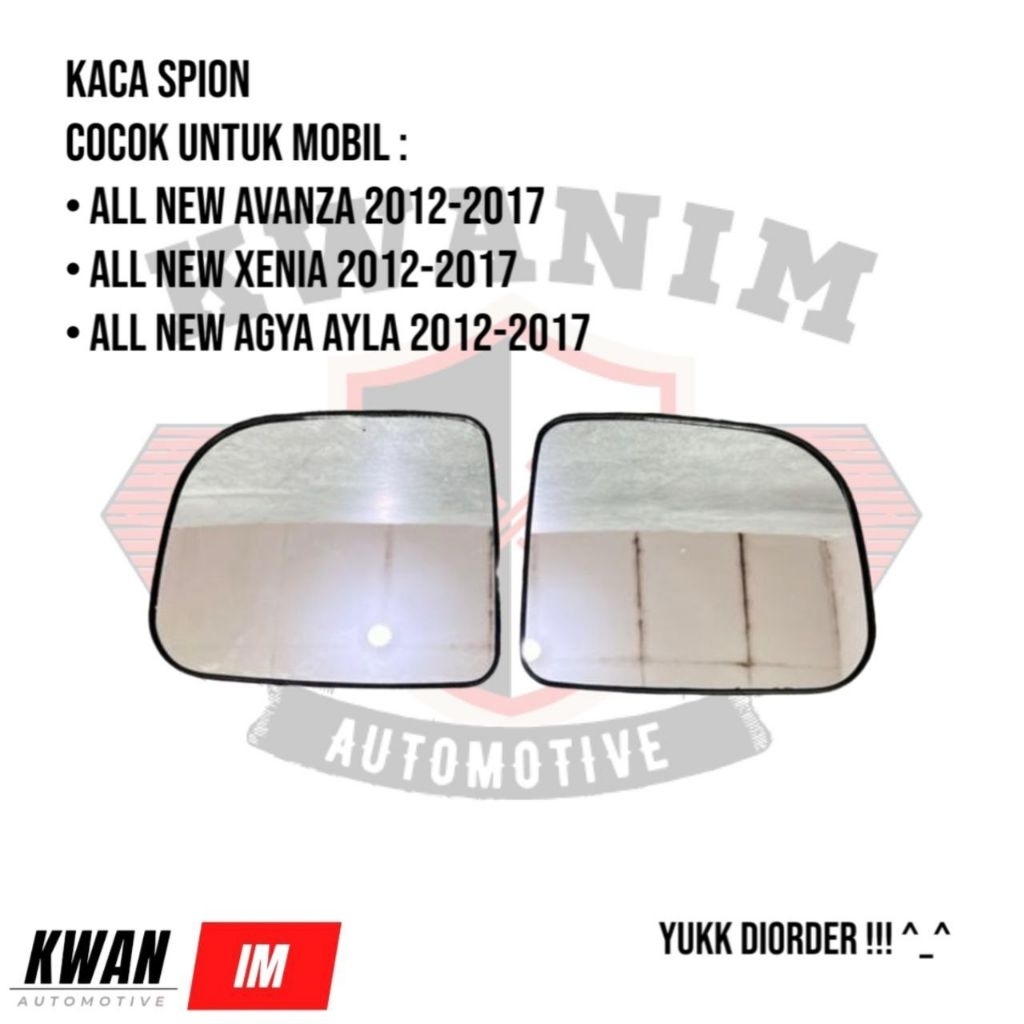 kaca Spion Avanza Xenia Agya Ayla 2012 2013 2014 2015 2016 2017 Original