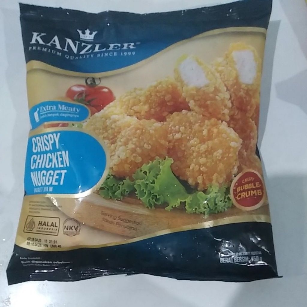 

Kanzler crispy chicken nuggets 450g