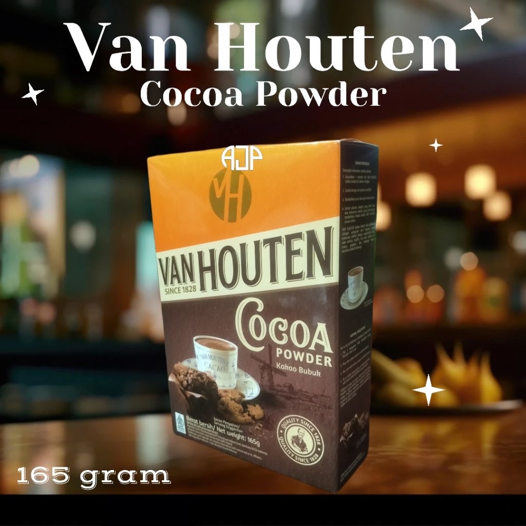 

Van Houten Cocoa Powder / Cokelat Bubuk 165 gr