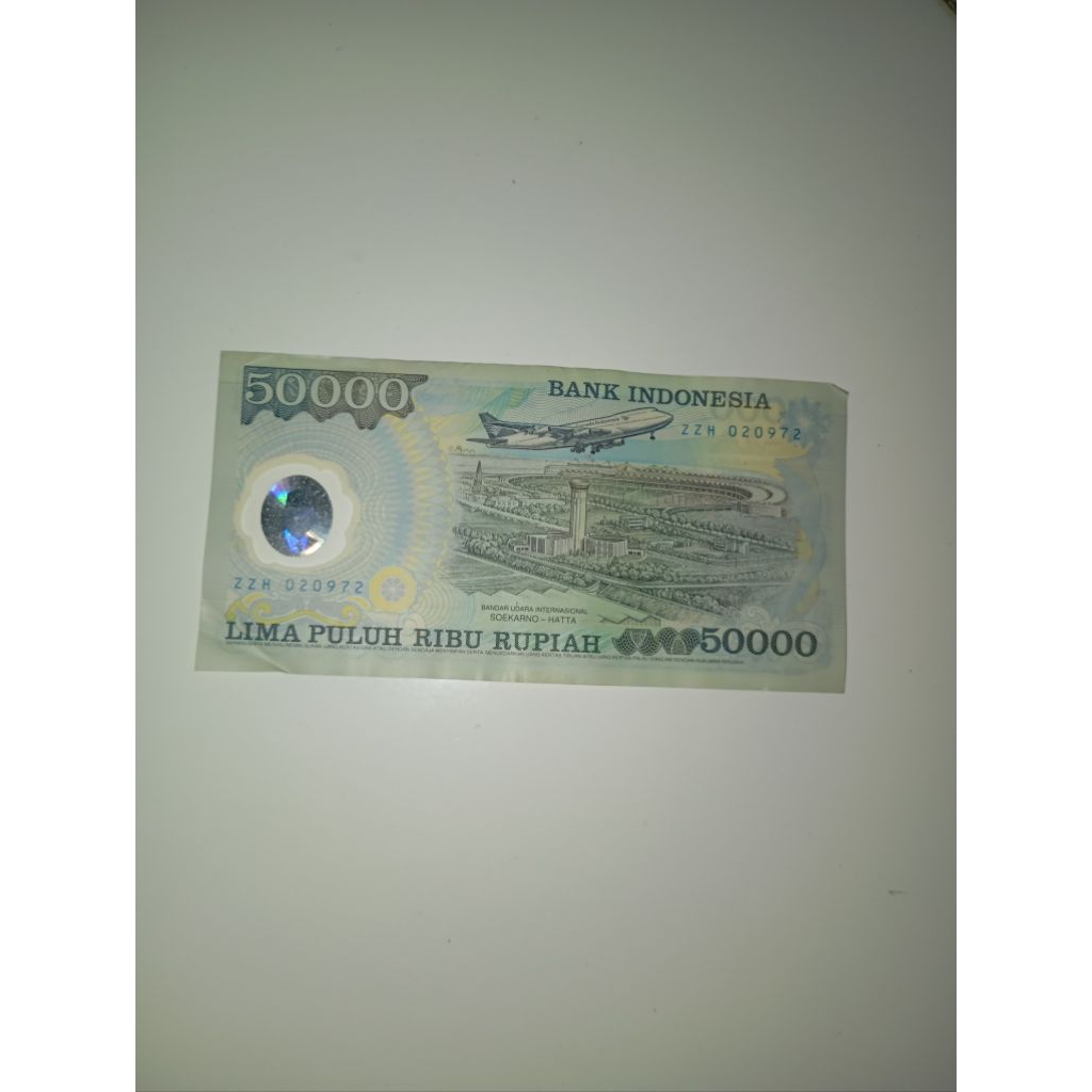 Uang 50 ribu rupiah tahun 1993