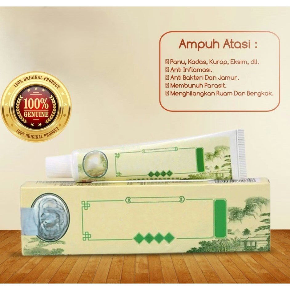 (2Pcs) Salep Gatal Kulit Ampuh 100% Original Salep Cina Gatal Exim Kulit Obat Penghilang Gatal Jeraw