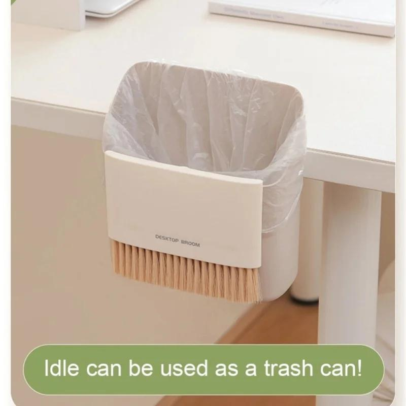bestpromo new deals supermall desktop trash - sapu pengki set tempat sampah meja tempat sampah mini