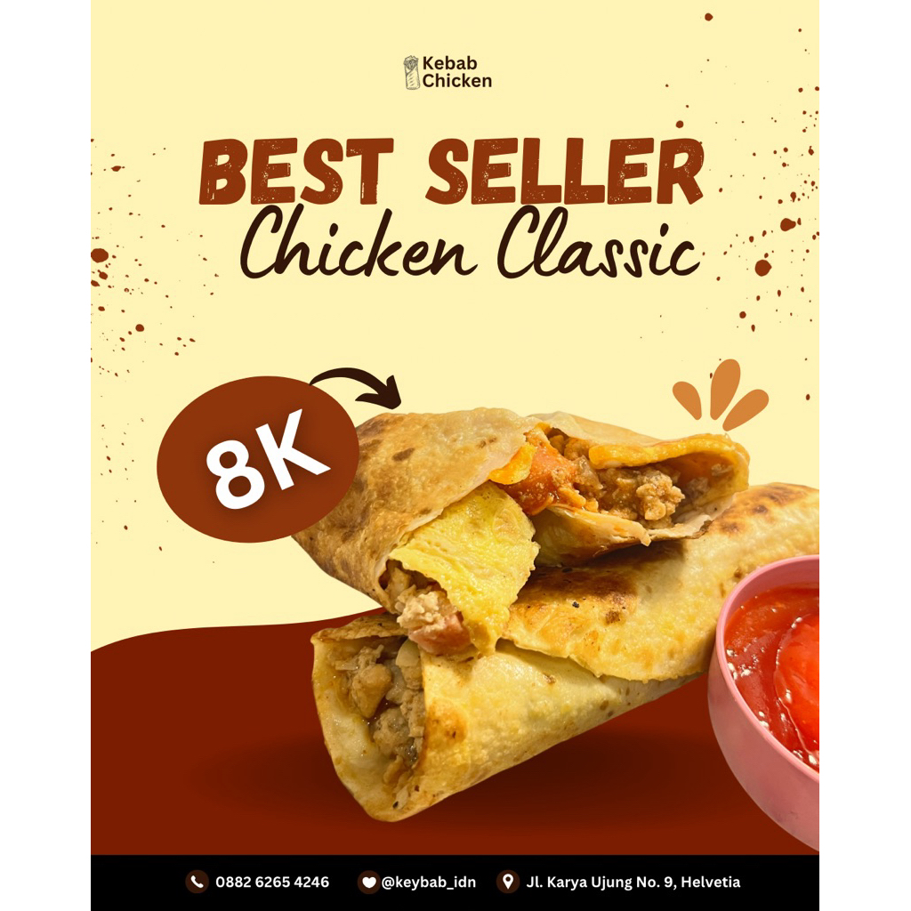 

CHICKEN CLASSIC FROZEN ISI 3PCS