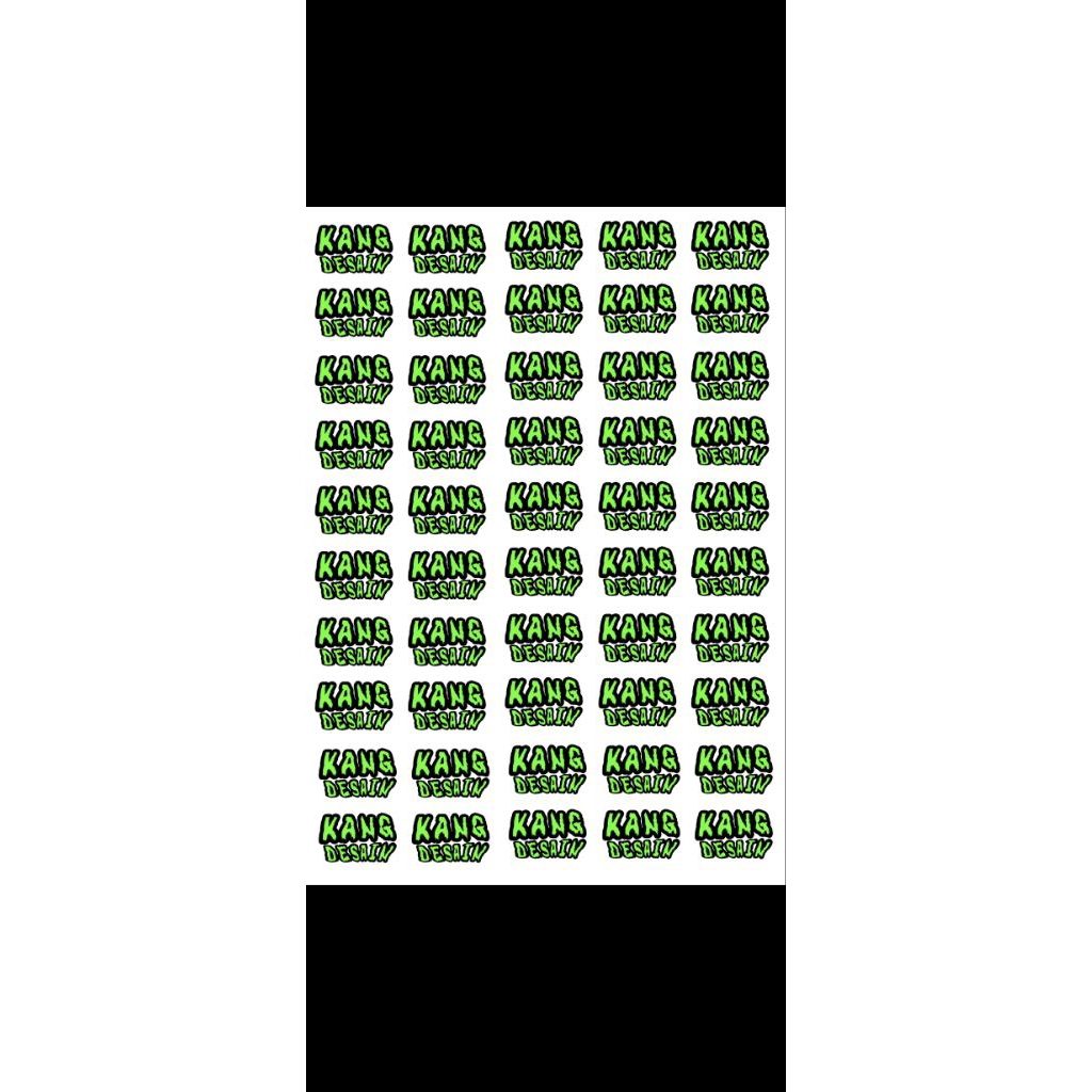 

sticker kang desain