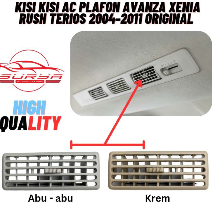 Kisi Kisi AC Plafon Mobil Avanza Xenia Rush Terios 24221 ORIGINAL