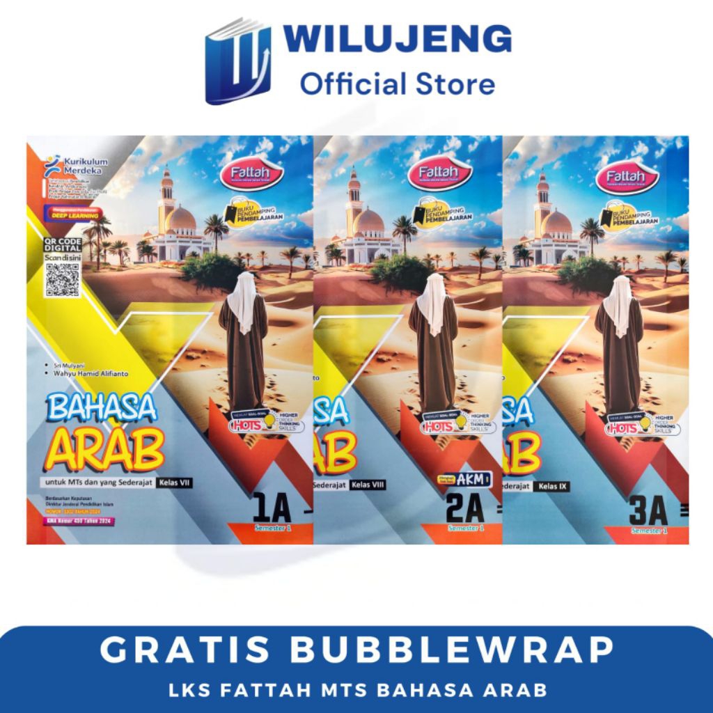 LKS Fattah Bahasa Arab Kelas 7 8 9 Semester Ganjil & Genap SMP MTS Putra Nugraha