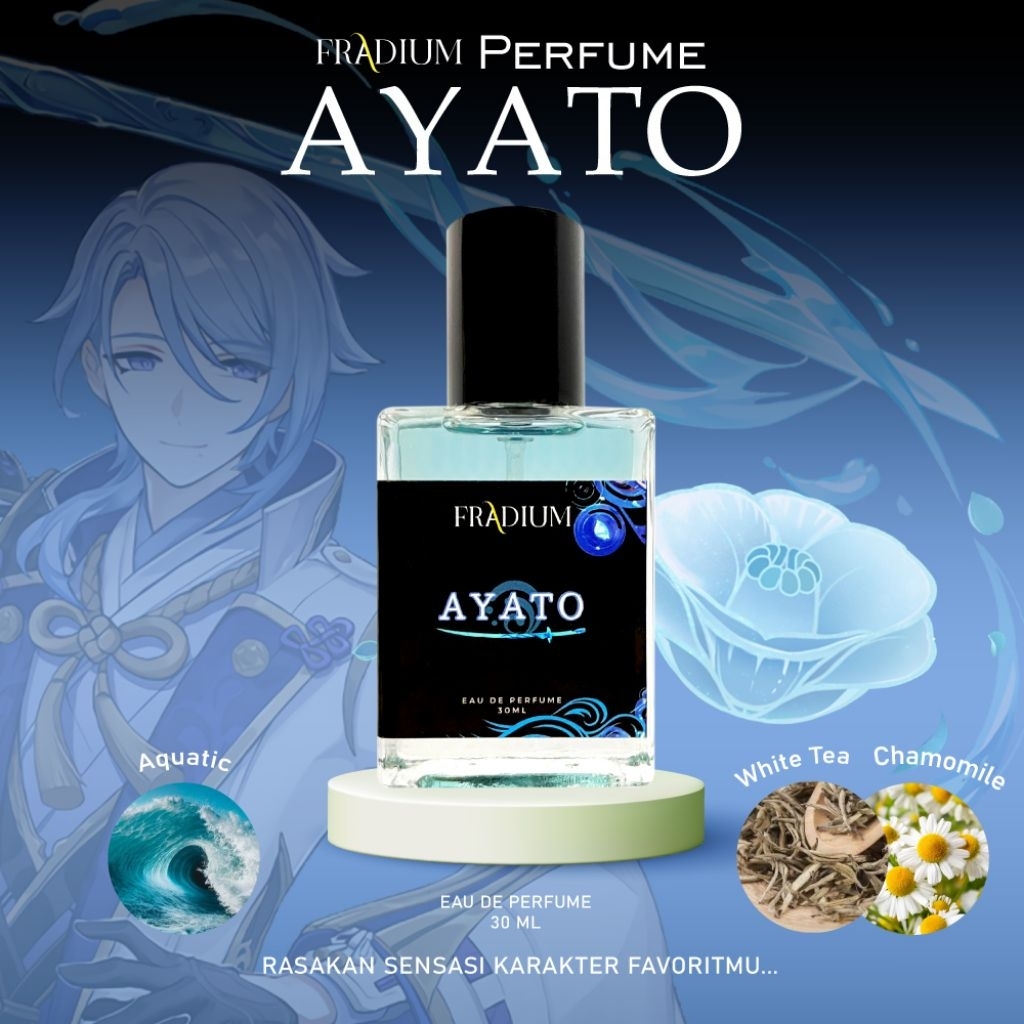 Perfume/Parfum Ayato Genshin Impact Fradium 30ml
