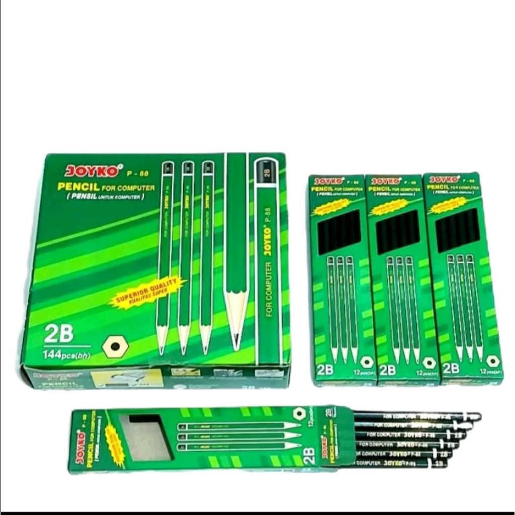 

pensil 2B joyco P88 ( 1 kotak 12 pcs )