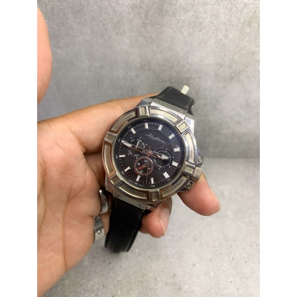 preloved RHYTHM originall second jam tangan pria