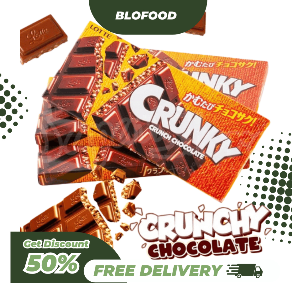 

BF.ID Lotte Japan Crunky Crunch Chocolate Bar