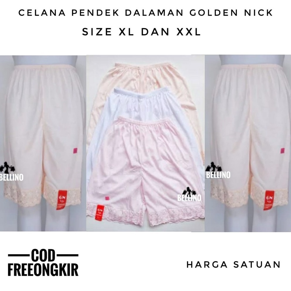 KODE W78A Celana Short Wanita Dalaman Androk Celana Kulot Pendek Celana Tidur Cewek adem XL XXL Jumb