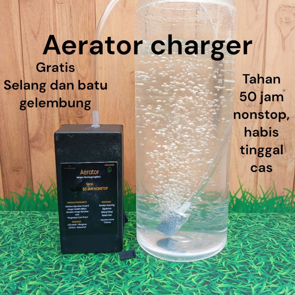 Aerator udang hidup durasi 50 Jam Airator Aerator baterai Aerator udang Aerator aquarium Aerator man