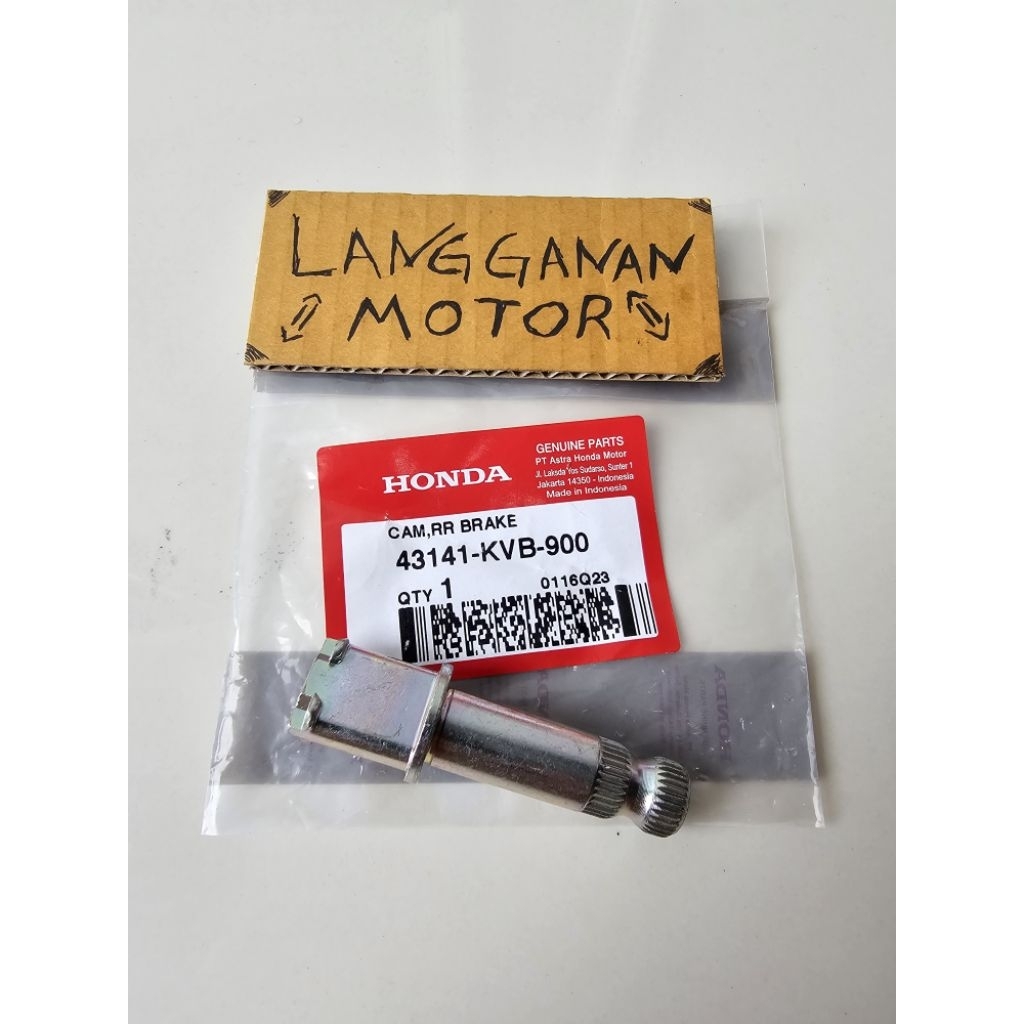 ORIGINAL AHM AS PAHA REM BELAKANG CAM RR BRAKE ALL VARIO BEAT SCOOPY SPACY 110 43141KVB900