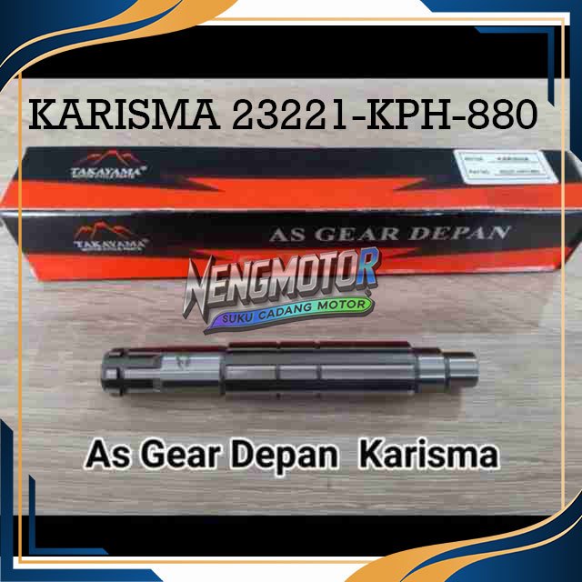 AS GEAR DEPAN AS GIR DEPAN KARISMA - TAKAYAMA TOP QUALITY