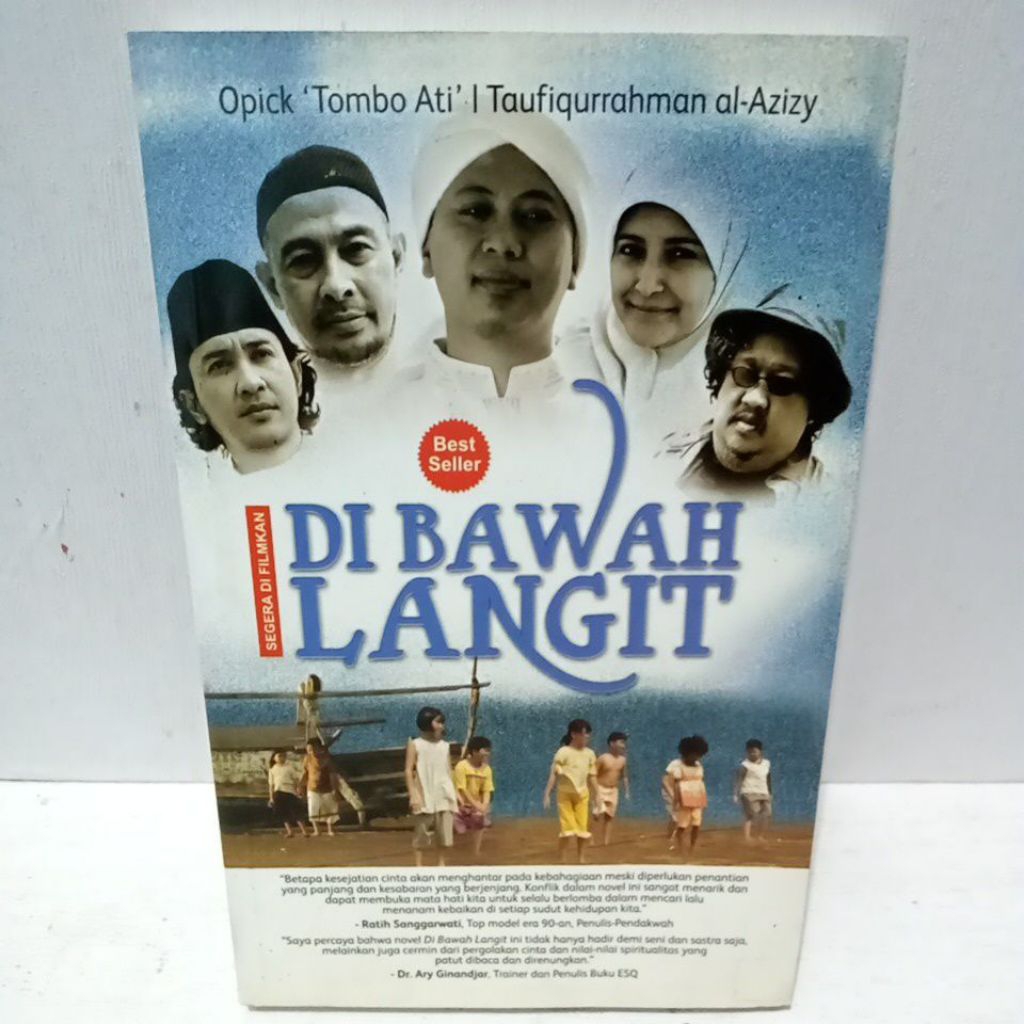 Buku Original DI BAWAH LANGIT - OPICK TOMBO ATI I TAUFIQURRAHMAN AL-AIZY