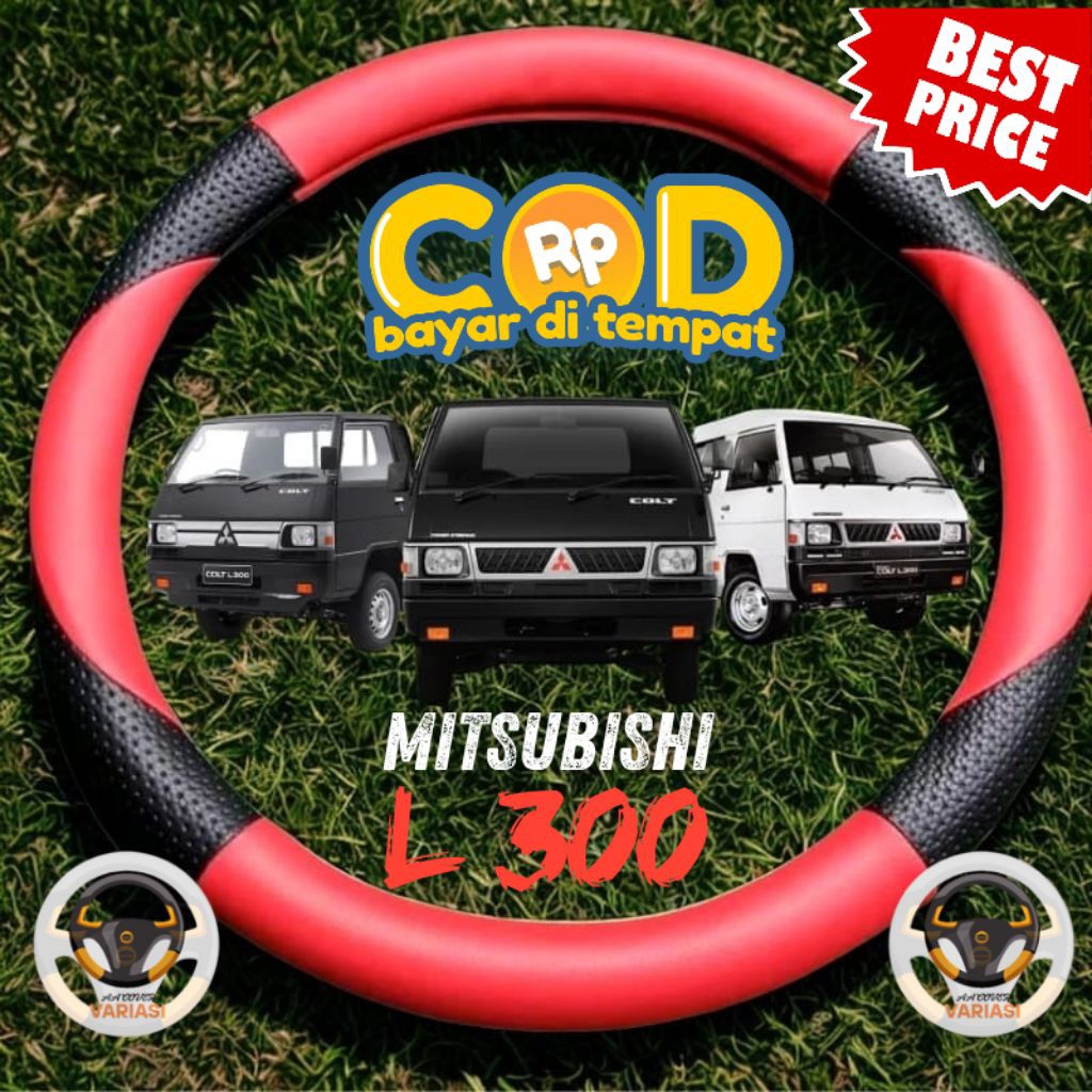 Bungkus Stir Mobil MITSUBISHI L300 Cover stir variasi sabit untuk mobil sarung stir mobil variasi