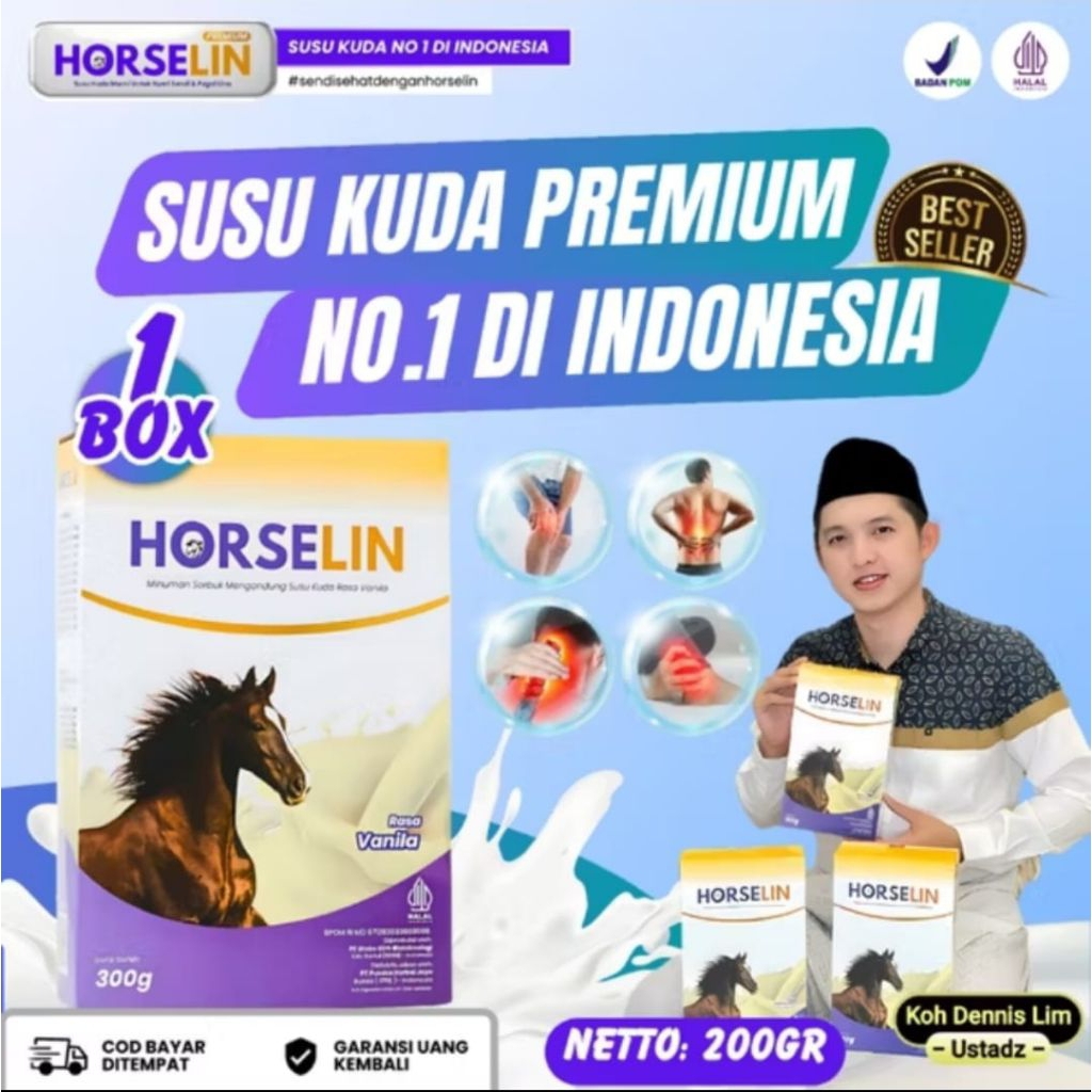 

Susu Horselin Asli Susu Untuk Atasi Nyeri Sendi Tulang Ampuh Original Resmi BPOM
