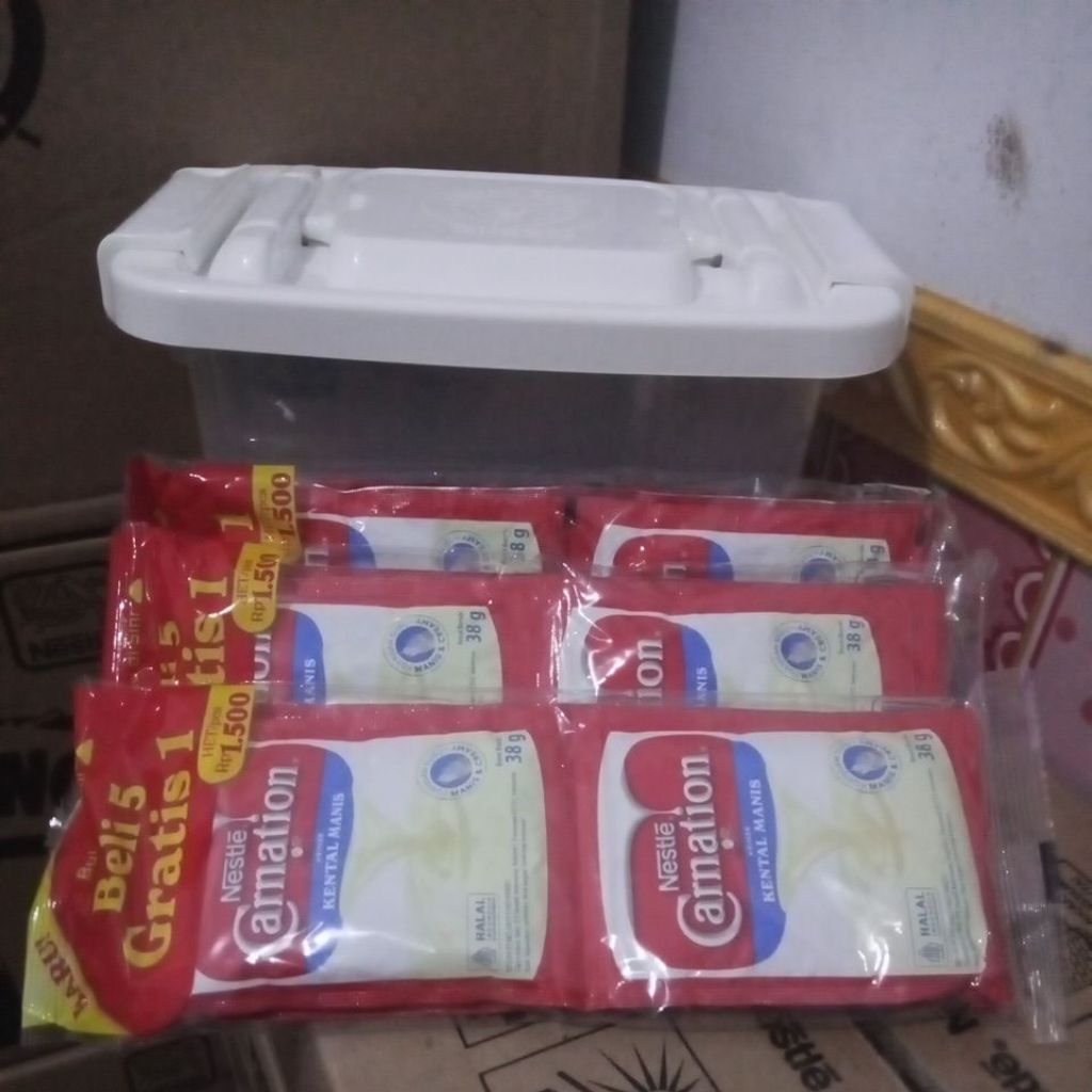 

carnation beli 3 free box cantik