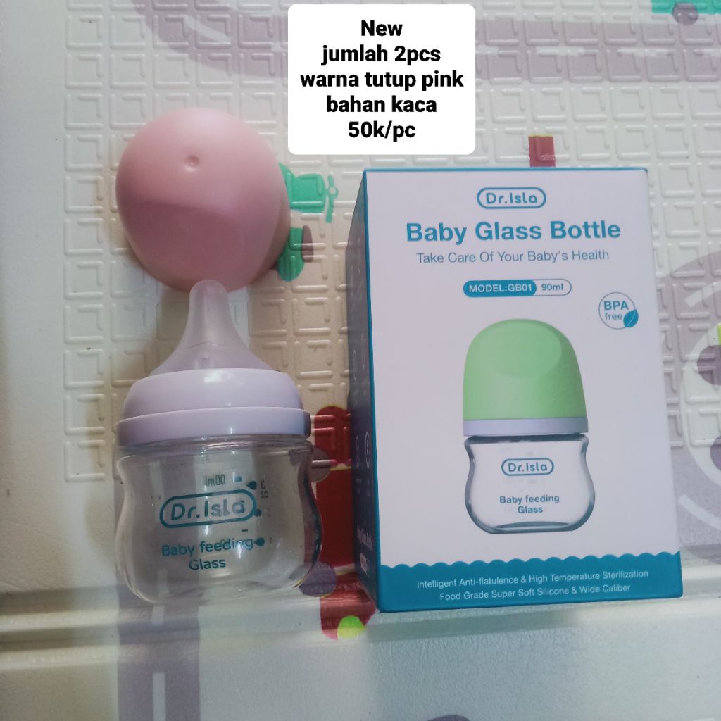 Dot Bayi dan Botol ASI Kaca Newborn