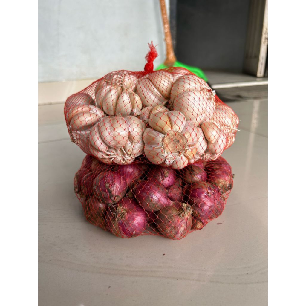 

promo bawang merah 750gr mix baput 250gr termurah