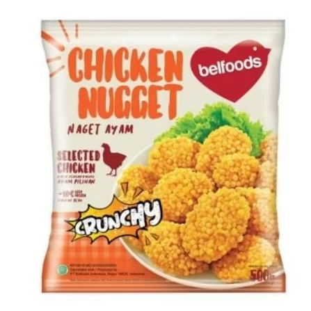 

Belfood chicken nugget crunchy 500gr belfoods