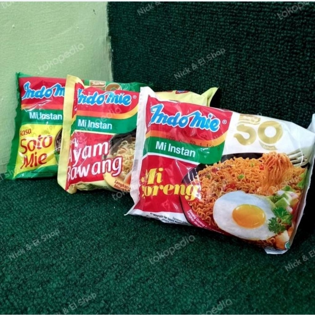 

Indomie Goreng / Soto / Ayam Bawang