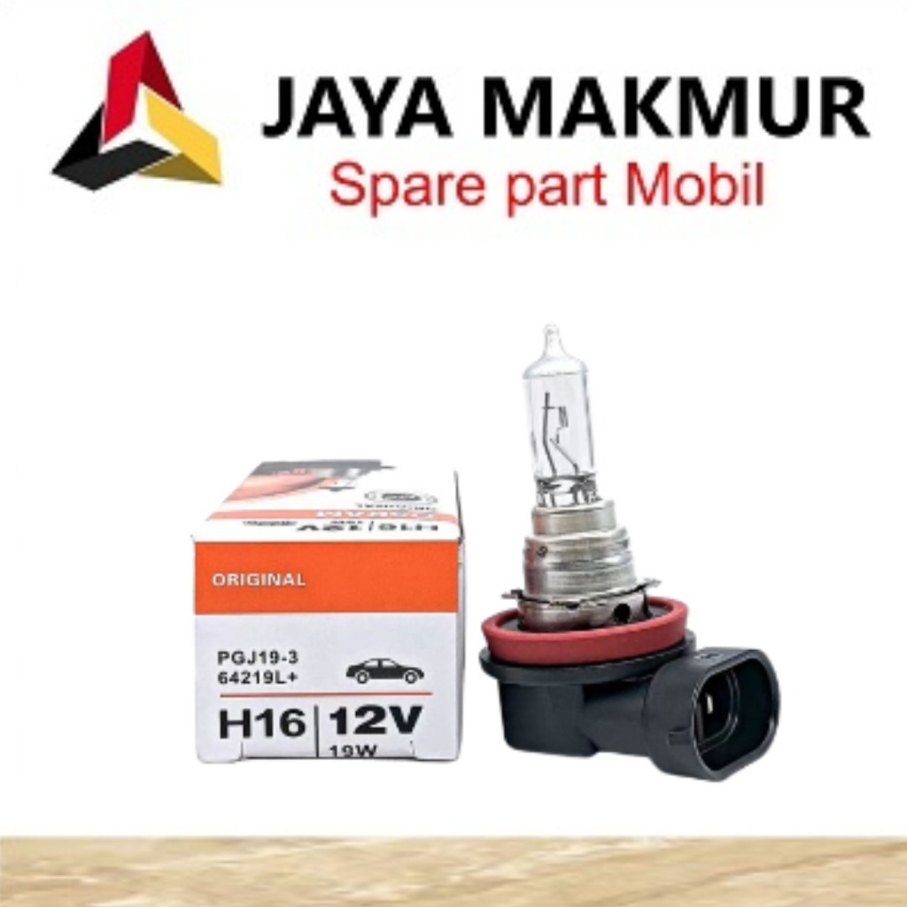 BOLA LAMPU BOHLAM FOGLAMP H16 19 WATT KUNING INNOVA FOG LAMP INOVA AVANZA AGYA CALYA SIGRA XENIA