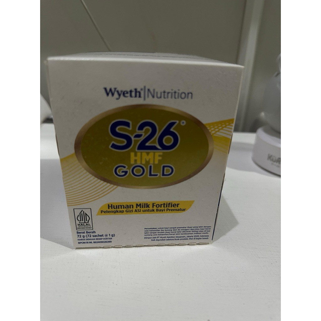S26 HMF GOLD (1box isi 72sachet)