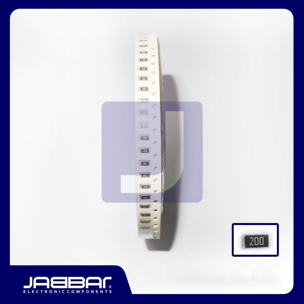 RESISTOR 200 - 20 OHM 1/4W SMD1206
