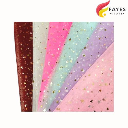 

FAYES COD Flower Wrapping Paper / Kertas Buket Jaring Roll Pembungkus Bunga Hand Bouquet / kertas cellophane KB47