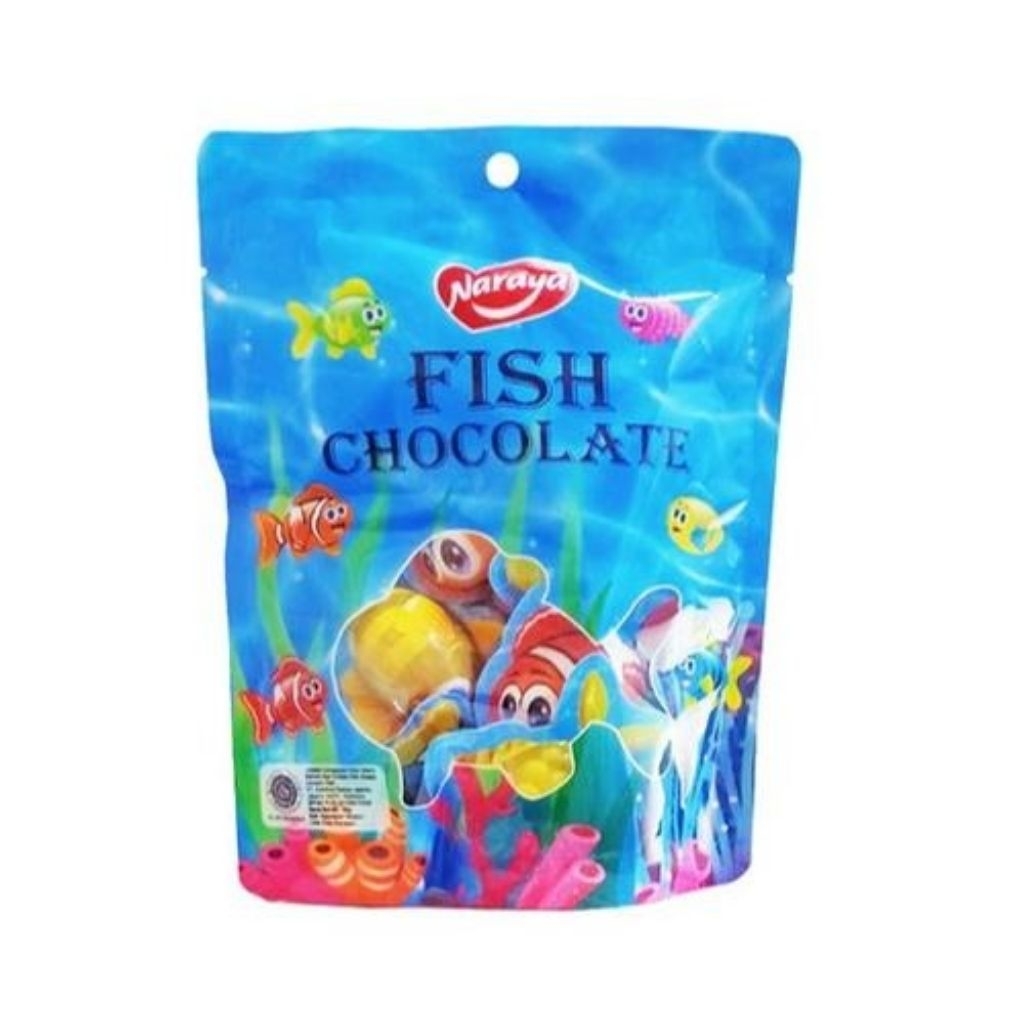 

NARAYA FISH CHOCOLATE 90GR