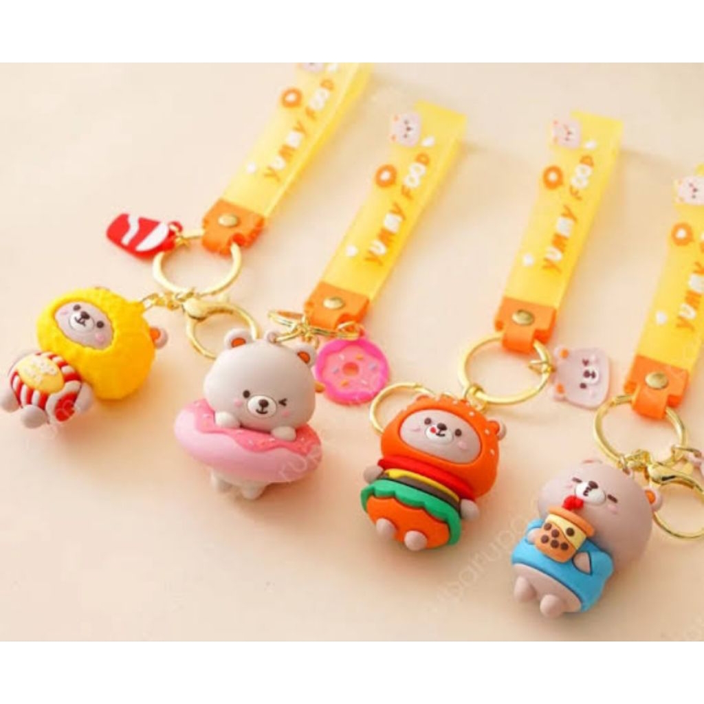 Ganci Boneka Beruang Lucu