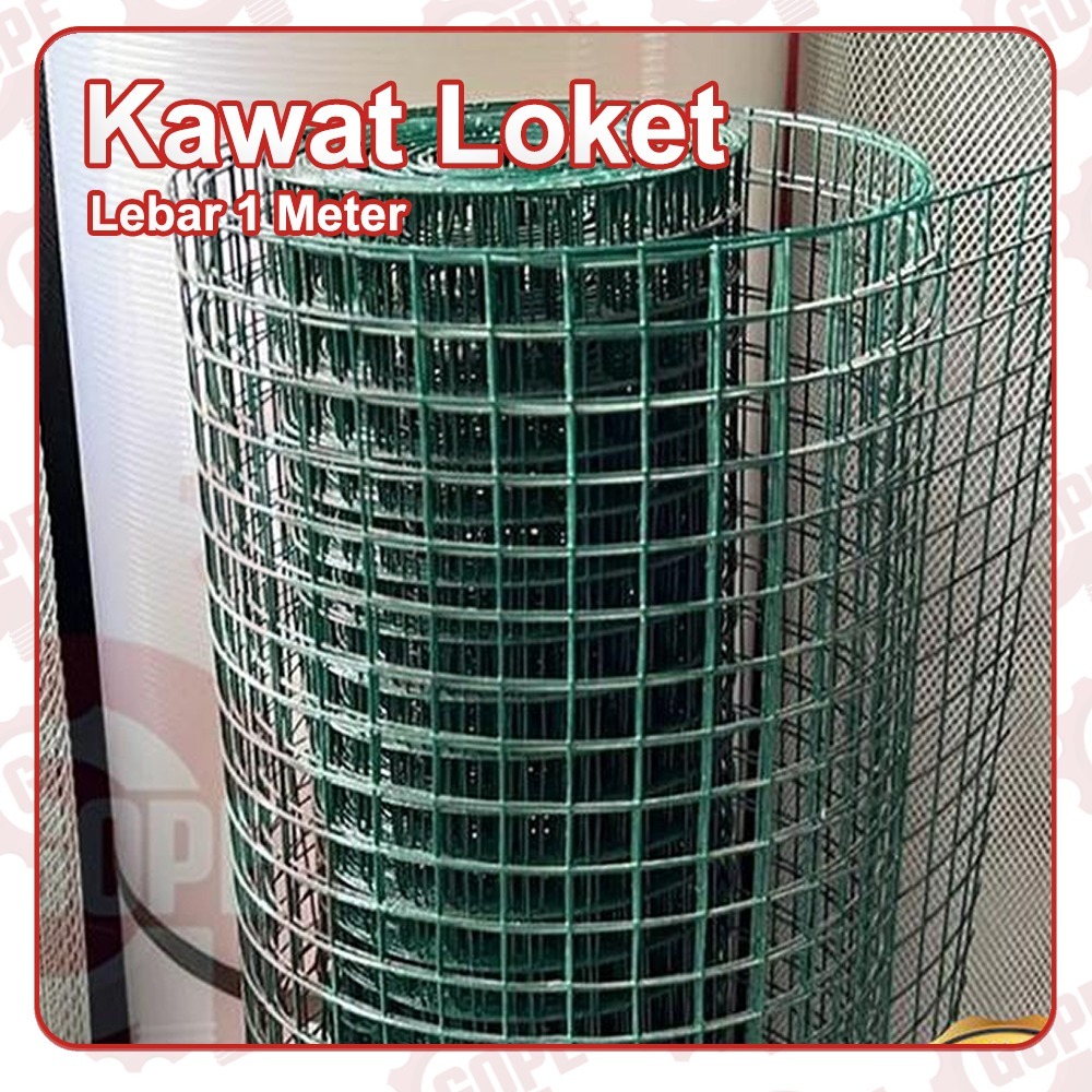 Kawat Loket Galvanis Kawat Ram Anyam Per Meter