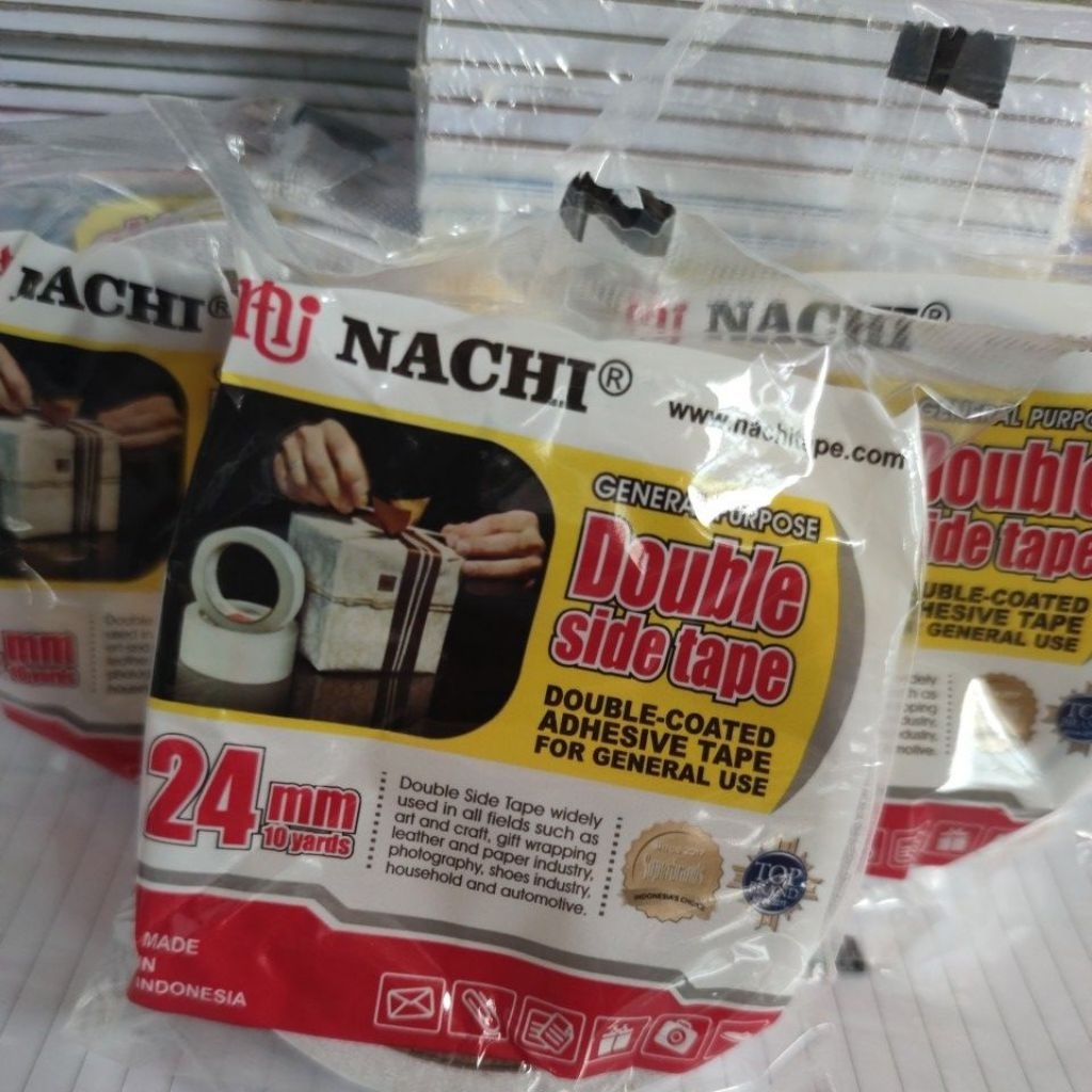 

DOBLE TAPE NACHI 24 dan 12 MM NACHI HARGA MURAH GROSIR