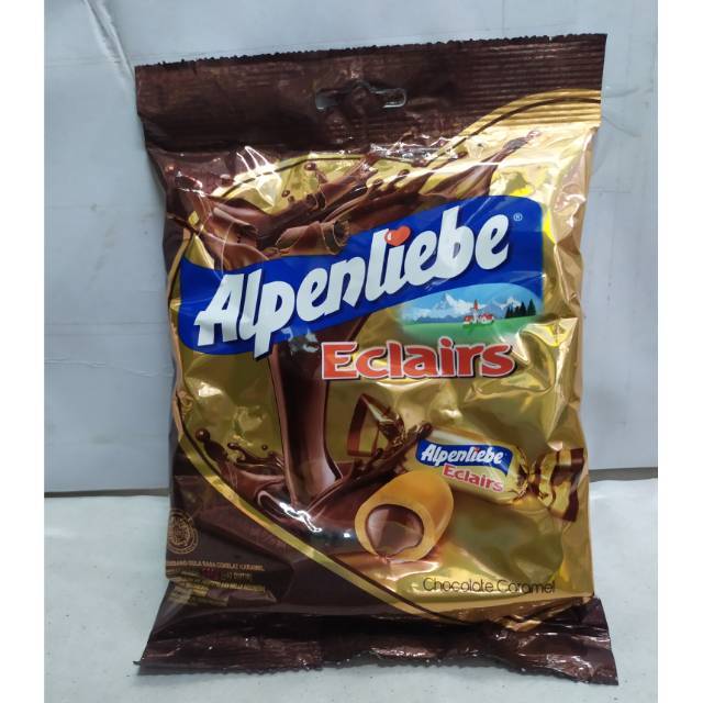 

PERMEN ALPENLIEBE ECLAIRS ALPEN CHOCO CARAMEL COKELAT KARAMEL 1PAK 40PCS