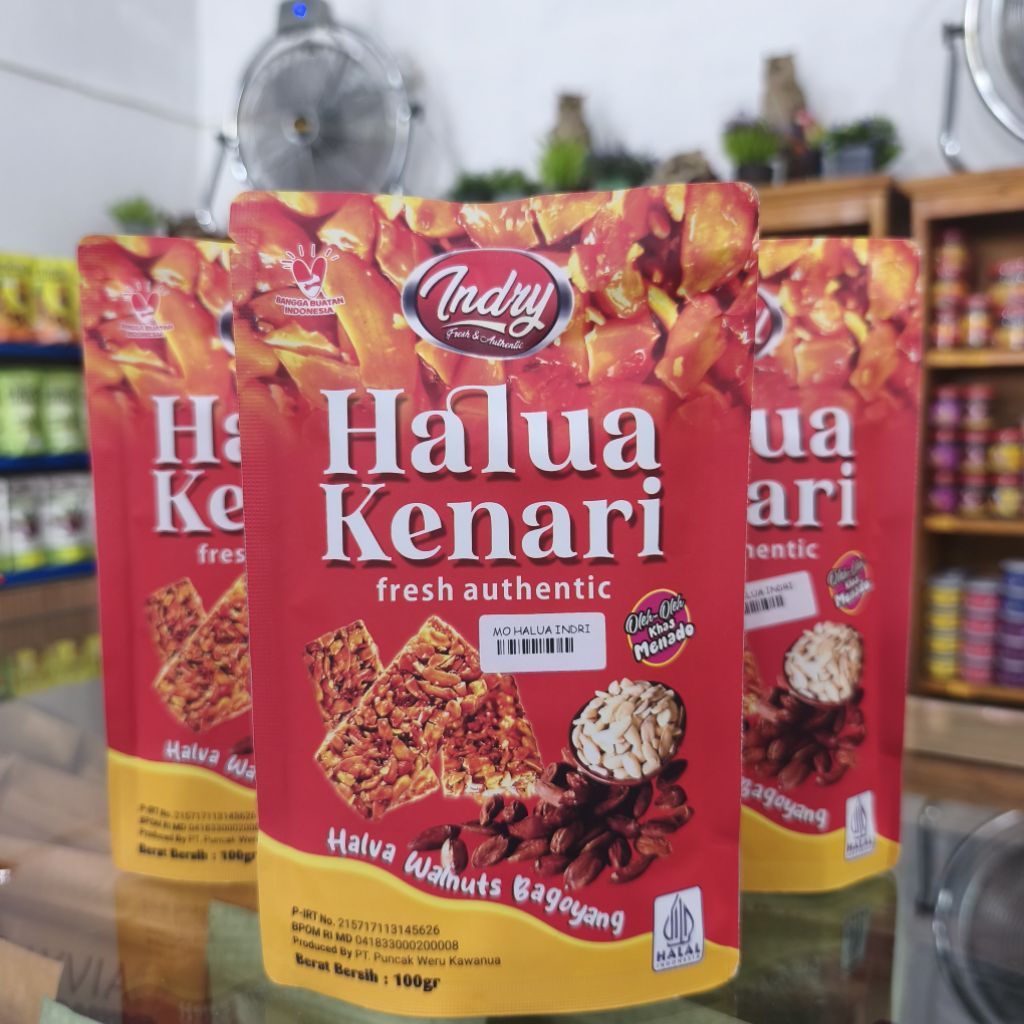

Halua Kenari Indri 100gr