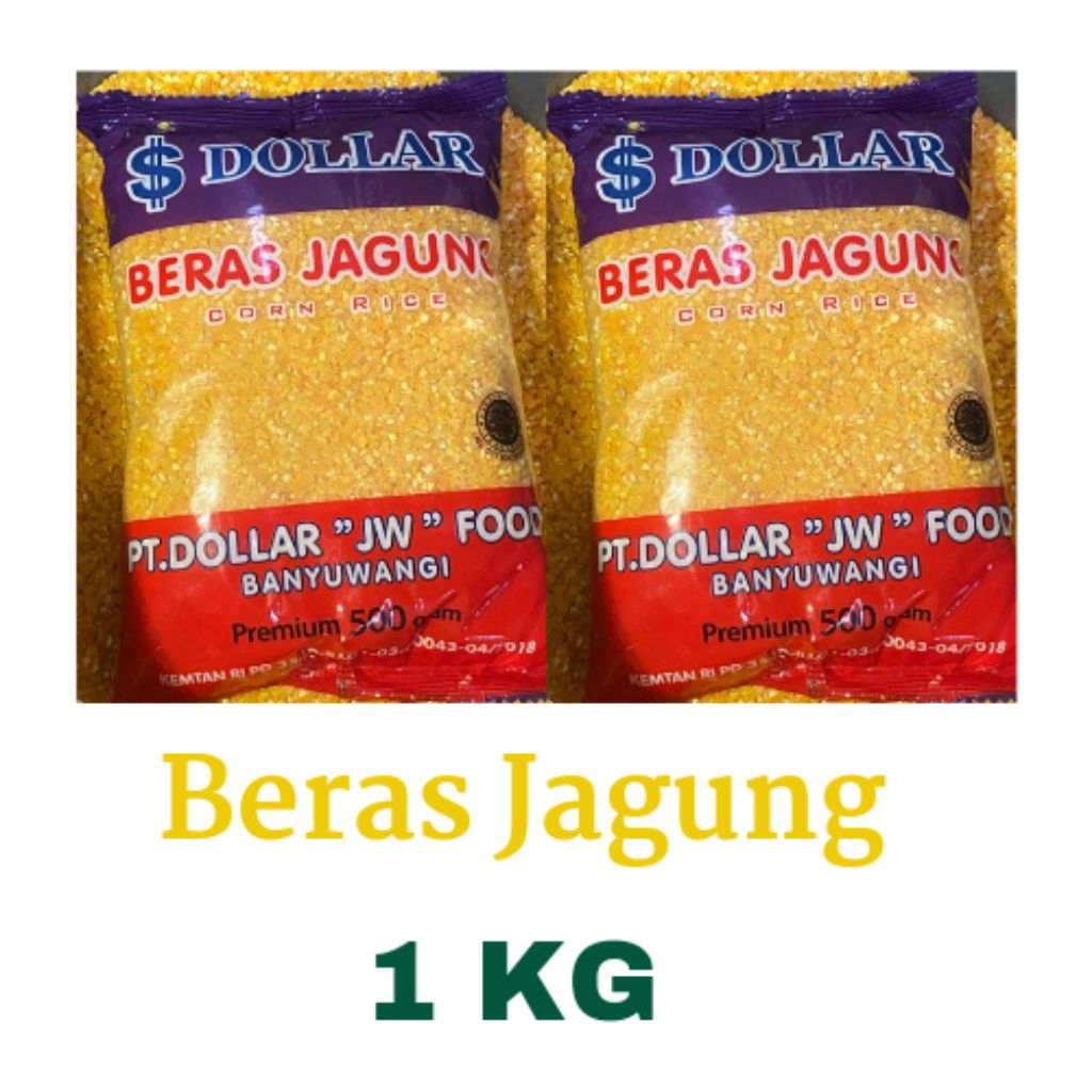 

1KG Beras Jagung Rendah Gula Rendah Kalori Cocok Untuk Diet