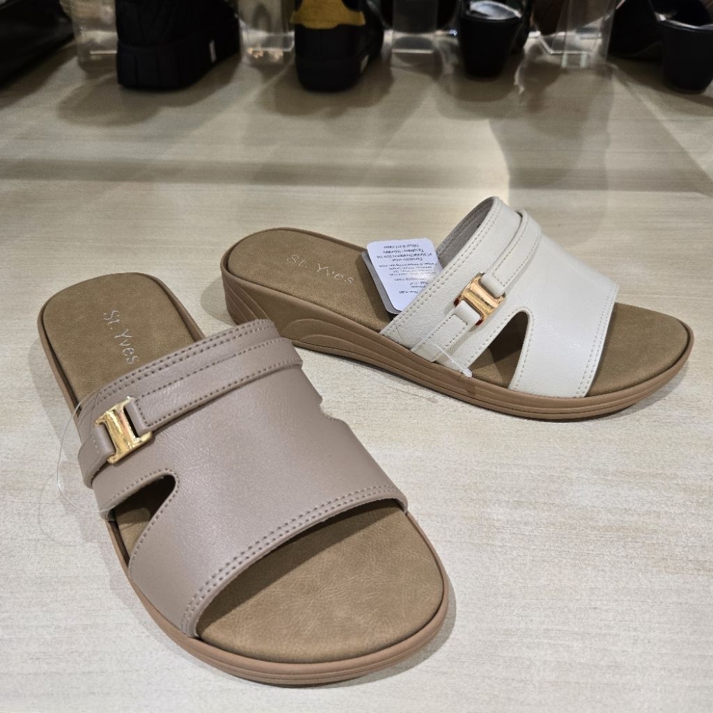St yves sandal wedges 3cm wanita comfort & ori size 36-40