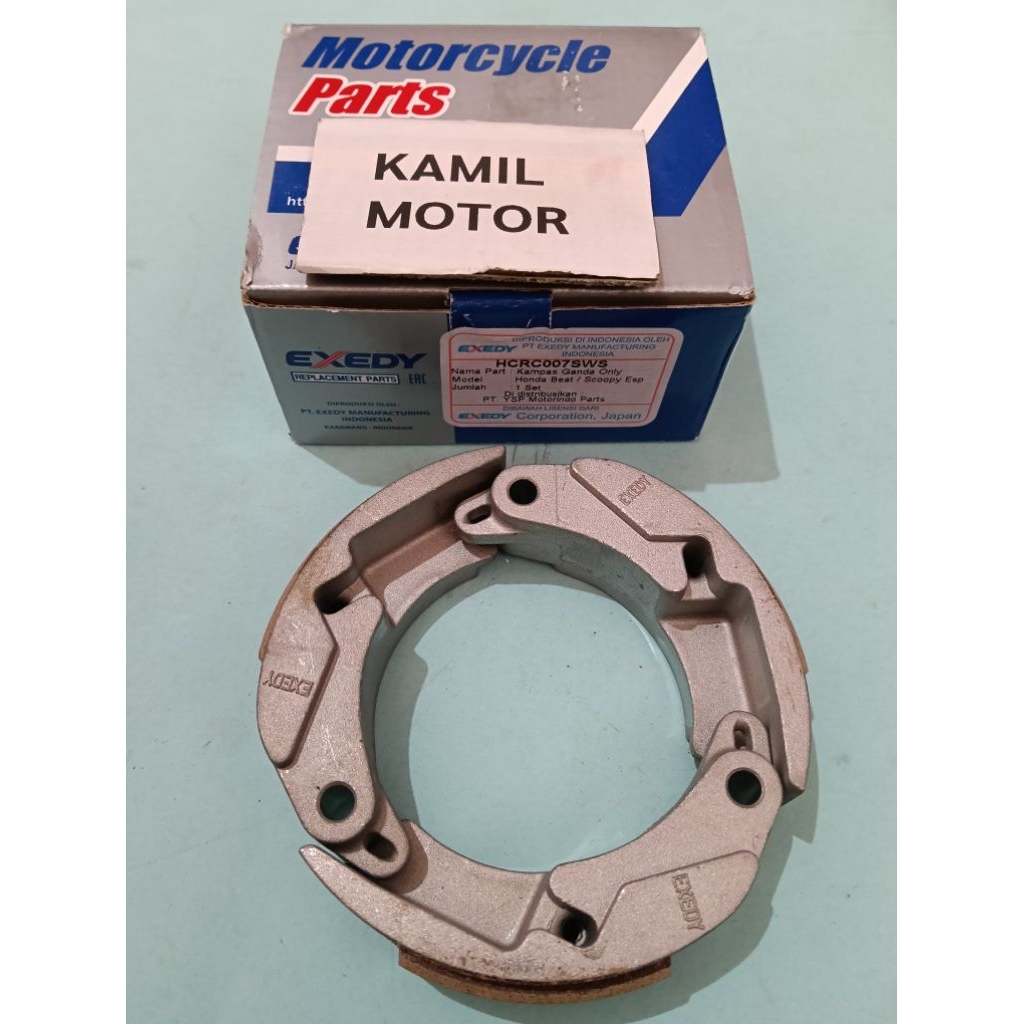 KAMPAS GANDA KOPLING  SCOOPY ESP, GENIO, BEAT NEW LED, BEAT FI ESP EXEDY