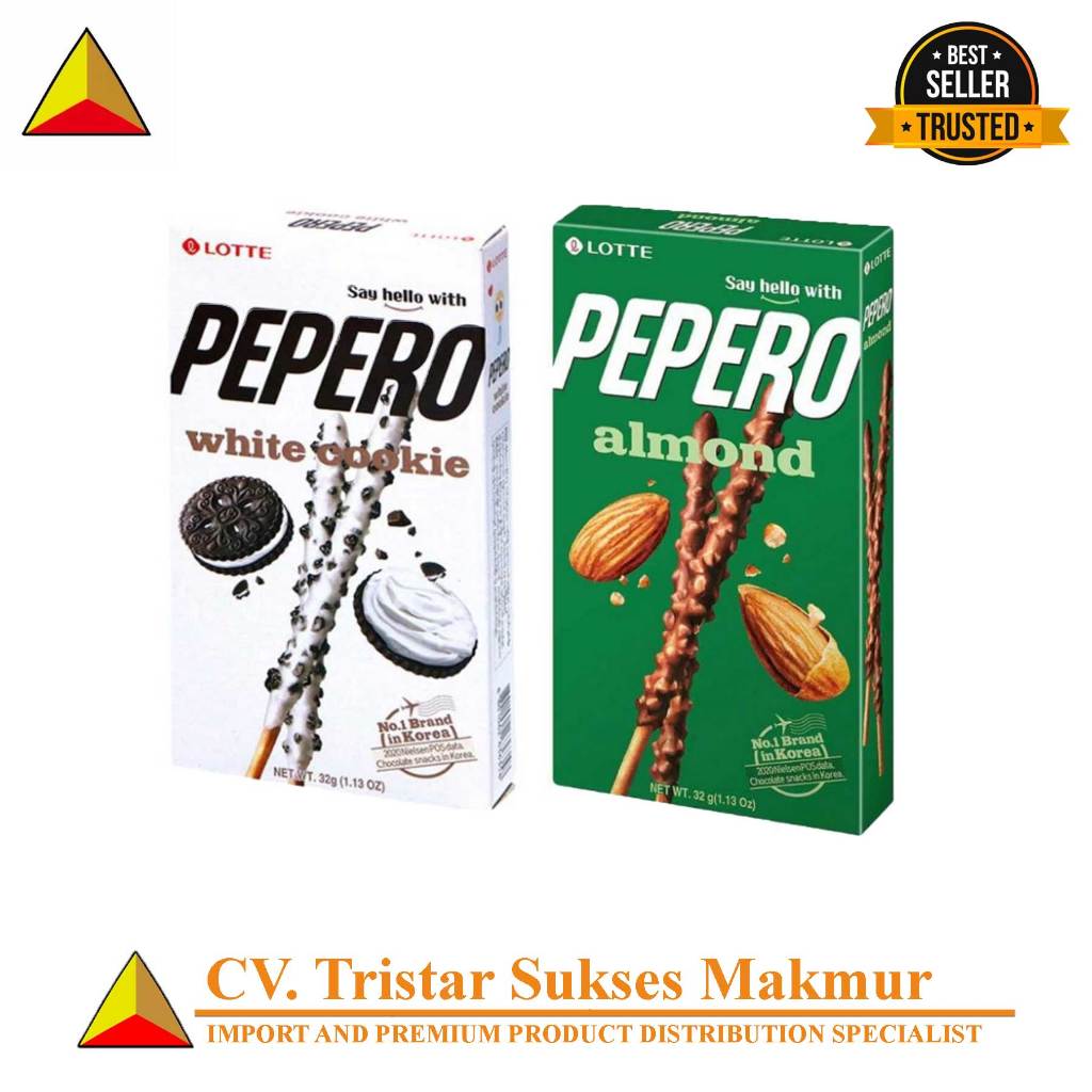 

PEPERO White Cookie & Almond 32g