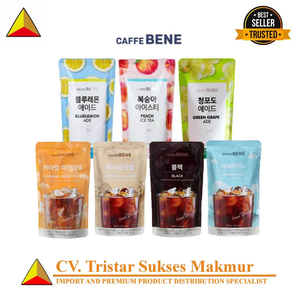 

Caffebene Korean Pouch Drink 190ML