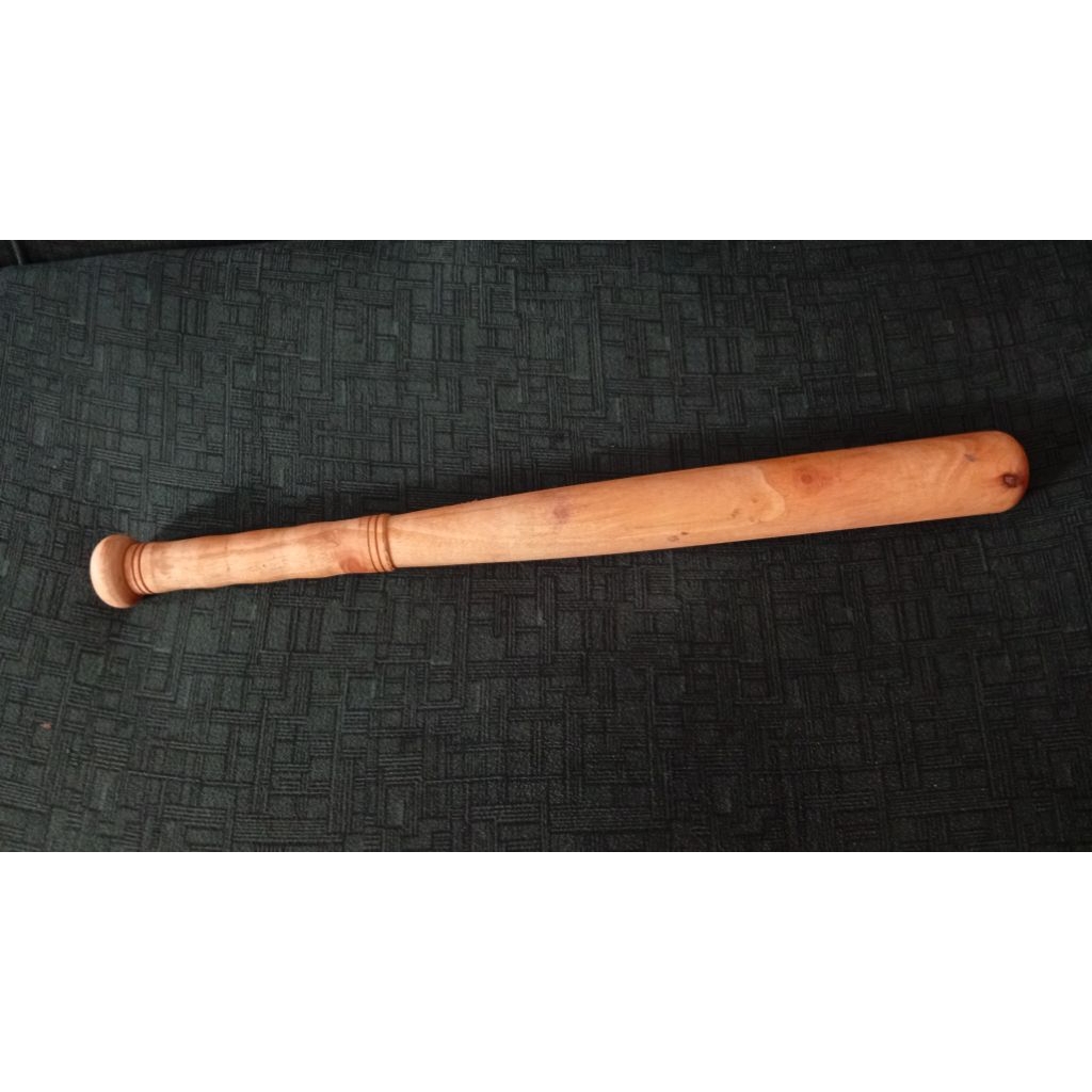 stik tongkat baseball kayu natural