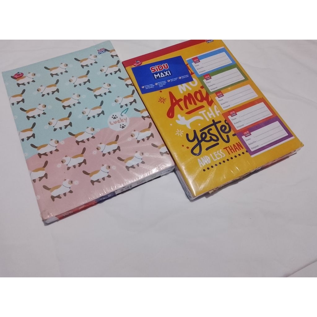 

(SPECIAL TAHUN AJARAN BARU) BUKU BESAR|BUKU TULIS BOXY|BUKU SIDU MAXI 42 LEMBAR